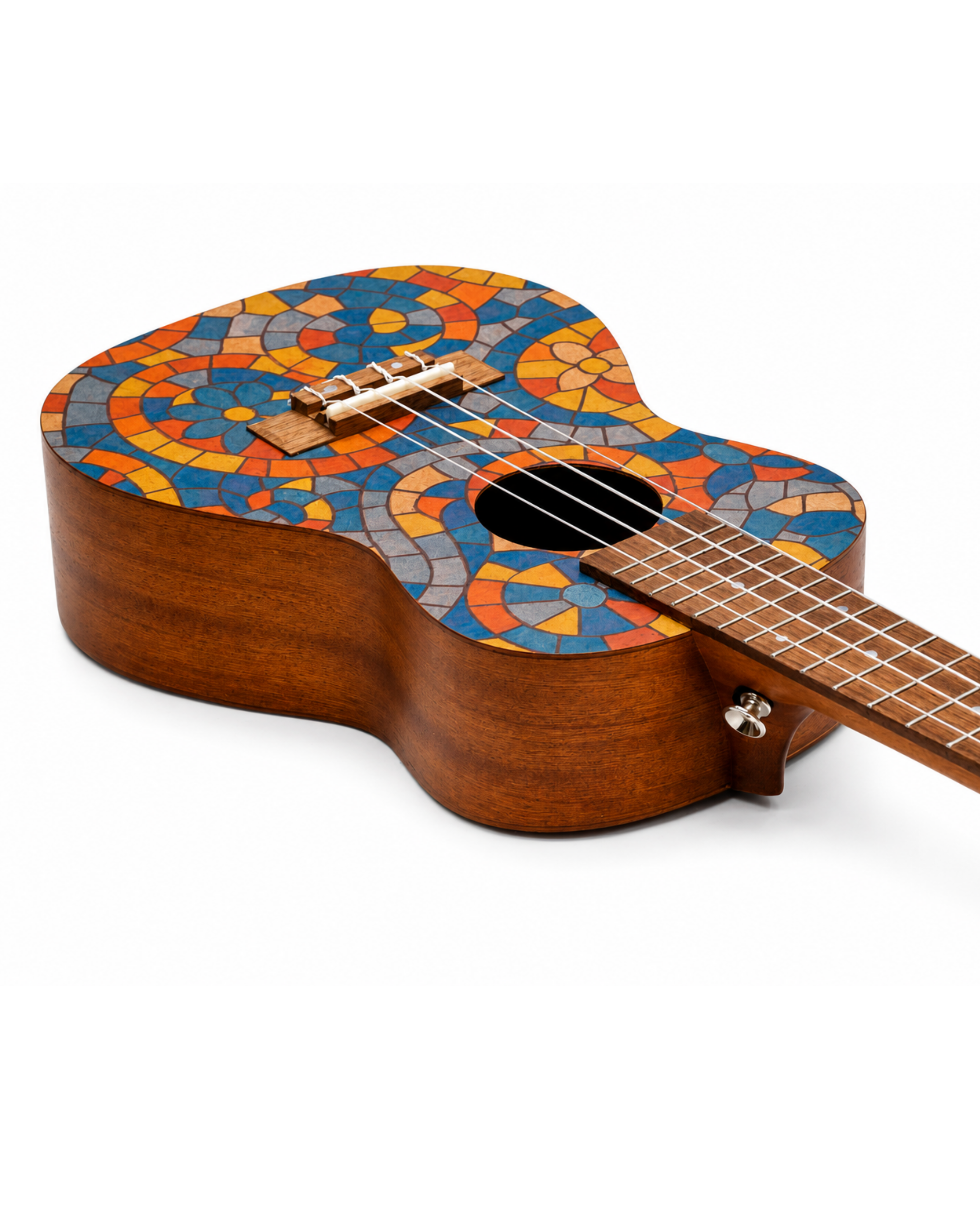 Ukelele Concierto Sapele Gaudi - Incluye Funda